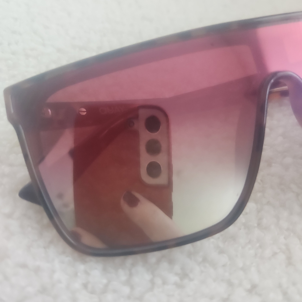 Quay Australia Nightfall Tortoise Brown Polarized Sunglasses MirroredSold Out - Picture 12 of 17